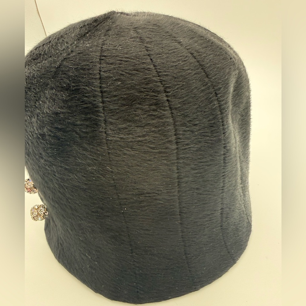 Christian Dior Chapeaux Jeweled Cocktail Hat (c. 1960–1962) Rare German‑Licensed - Picture 5 of 15